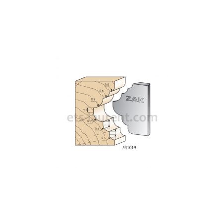 Couteaux ZAK 531019