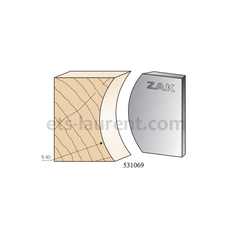 Couteaux ZAK 531069