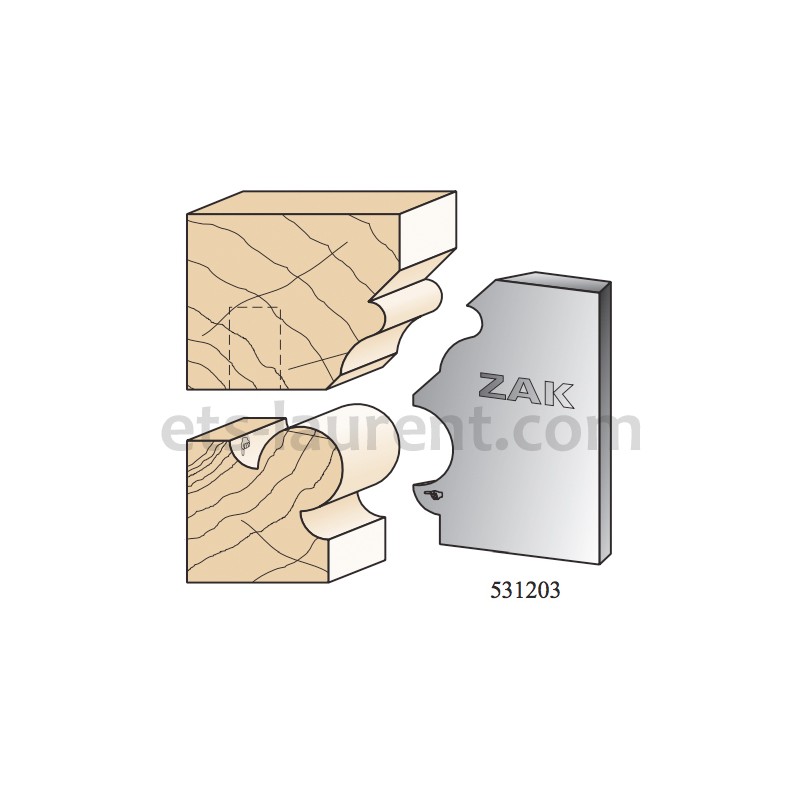 Couteaux ZAK 531203