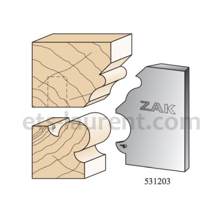 Couteaux ZAK 531203