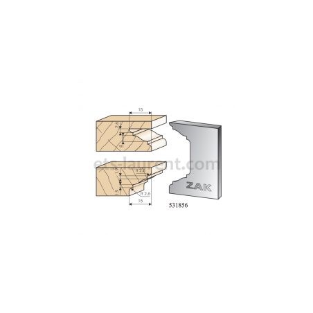 Couteaux ZAK 531856