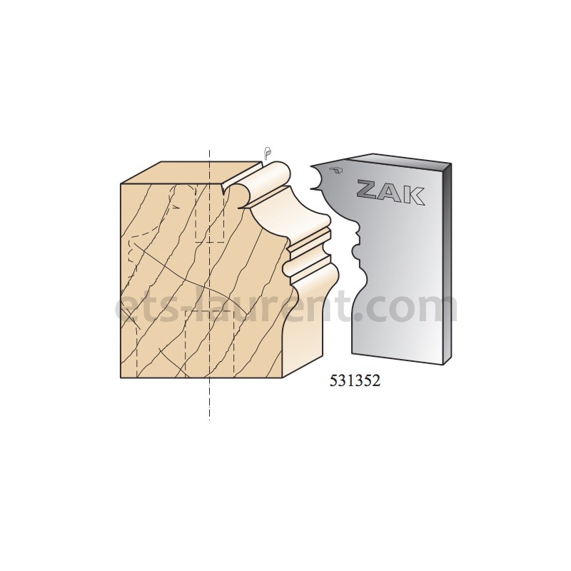 Couteaux ZAK 531352