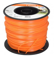 Bobine de fil nylon rond Ø2,4mm x 261m orange STIHL