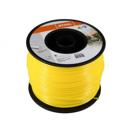 Bobine de fil nylon carré Ø3mm x 168m jaune STIHL